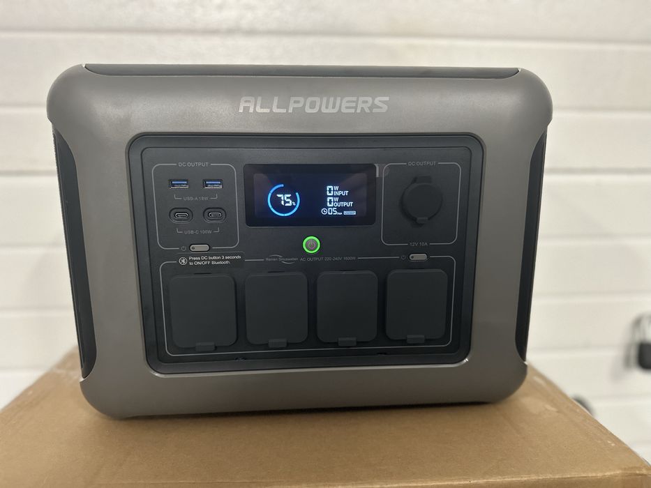 Портативна зарядна станція Allpowers r1500 lite -1600Вт в наявності.
