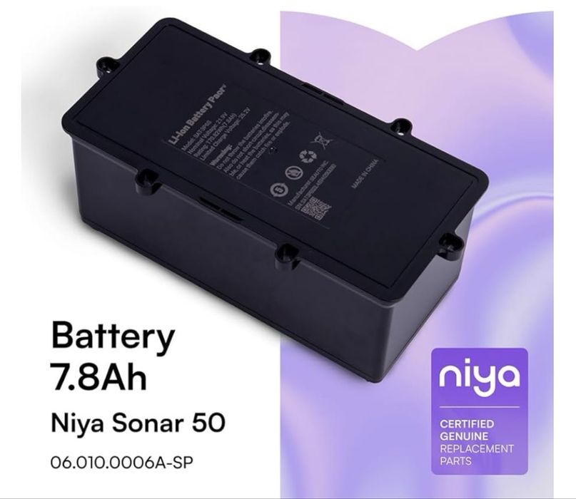 Bateria  7.8Ah Niya Sonar 50 robot limpeza piscinas