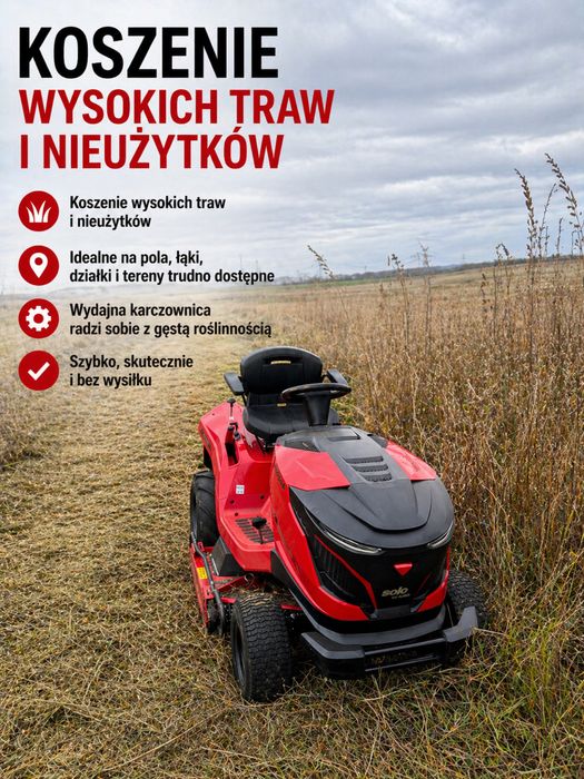 Koszenie ogrodów / Karczowanie, koszenie wysokich traw