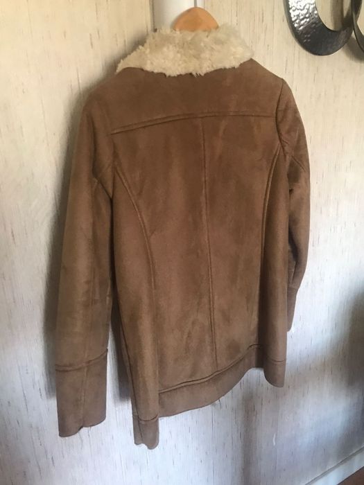 Casaco suede Stradivarius