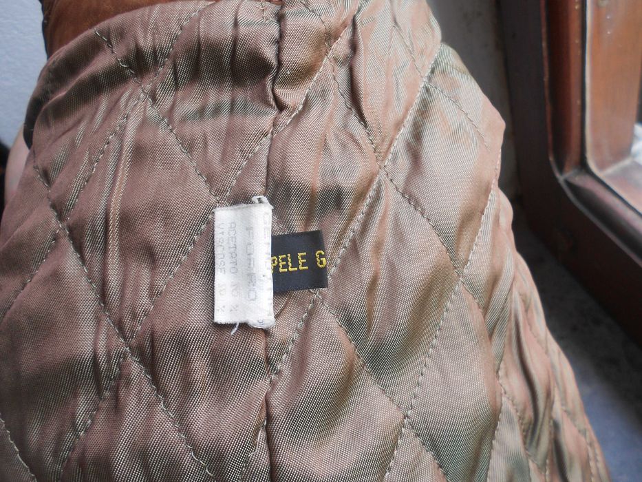 Casaco blusao pele genuina pouco uso fabricado Portugal Riccioli