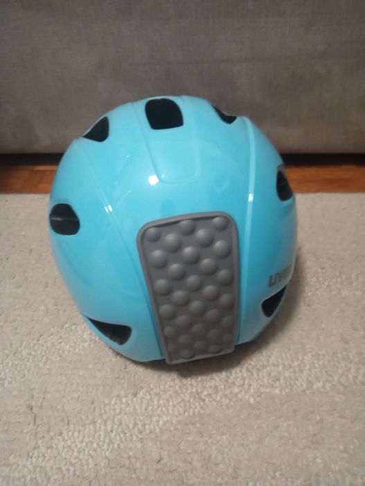 Nowy kask Uvex oyo (Skoda), kolor cloud blu