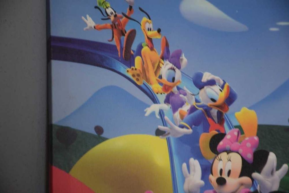 Quadro de parede da Disney – Turma do Mickey