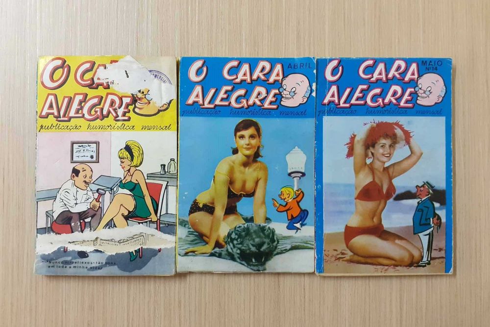 Revistas O Cara Alegre (BD humorística)