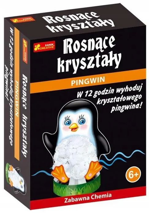Kryształowy Pingwin. Rosnące Kryształy. Ranok. Nowy Produkt