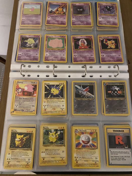 Cartas Pokémon Raras Colecção Antiga (225Cartas)