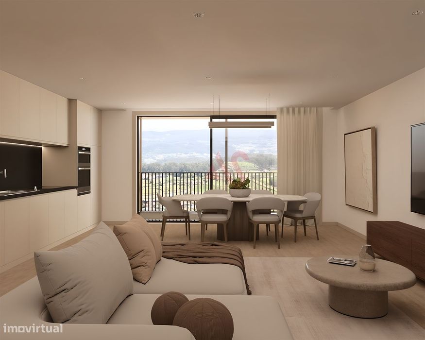 Apartamento T2 inserido no empreendimento Baltar 676, em Baltar – Pare
