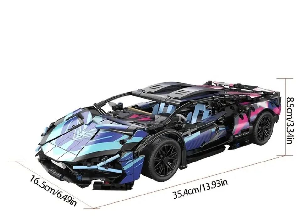 Лего технік машинки 1400 деталей 37 см