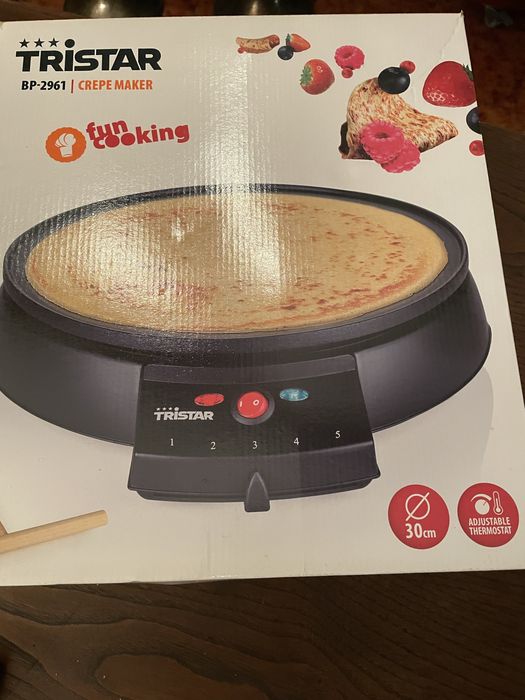Maquina de crepes de 30 cm de diâmetro