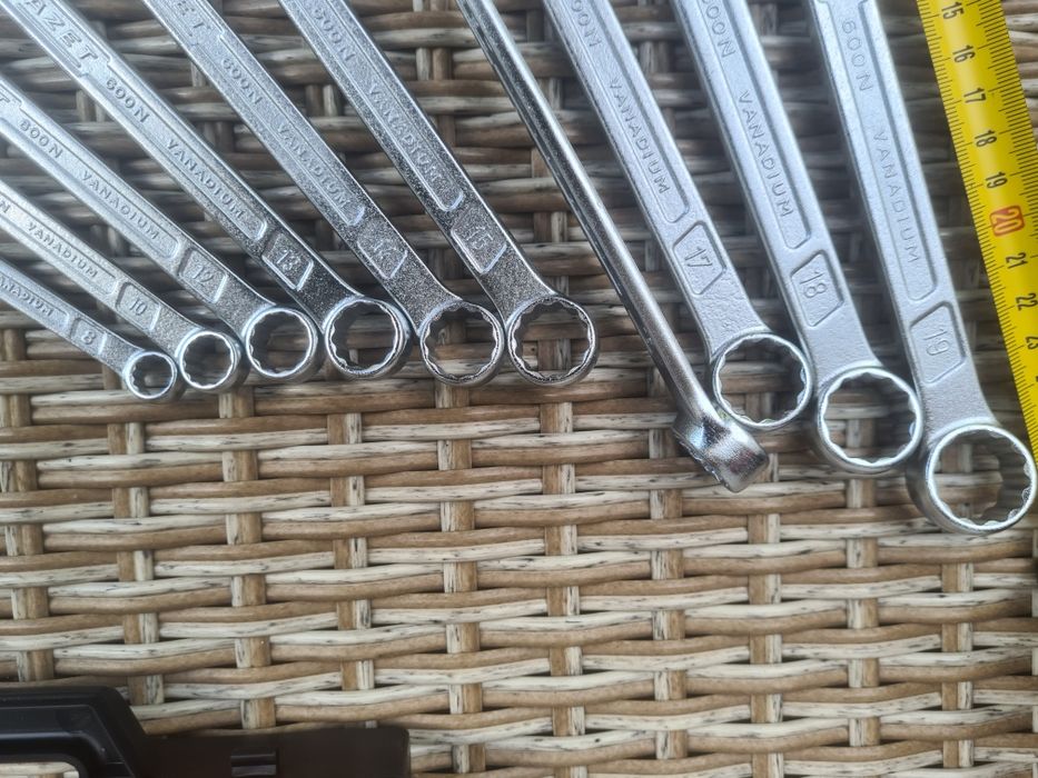 Hazet 600spc/16. Klucze płasko oczkowe  długie  lub 600spc/10