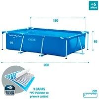Piscina INTEX small frame 260x160x65cm