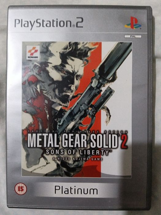 Jogo Ps2 Metal Gear 2