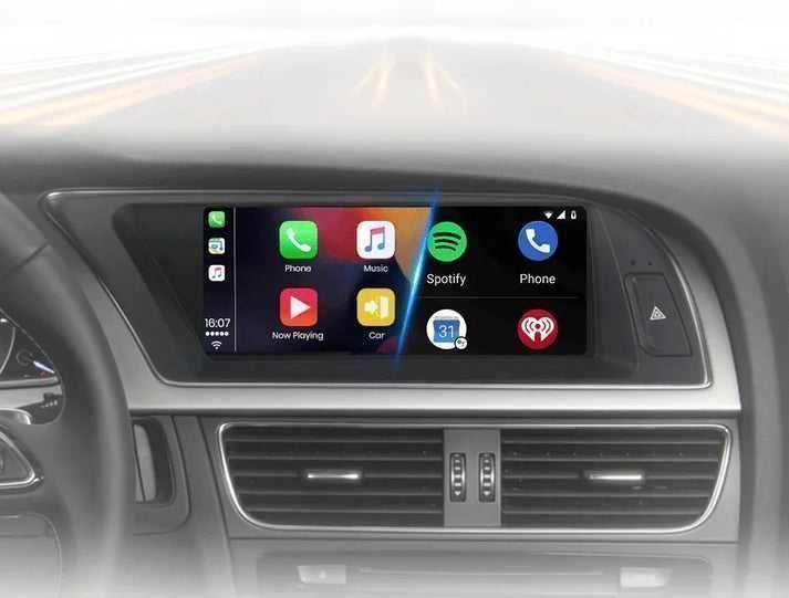 Audi A5 2009–2014 – Radio Android 15 8,8” CarPlay Android Auto 2GB/32GB GPS Nawigacja Stacja Multimedialna WiFi Bluetooth DSP 4G LTE PL