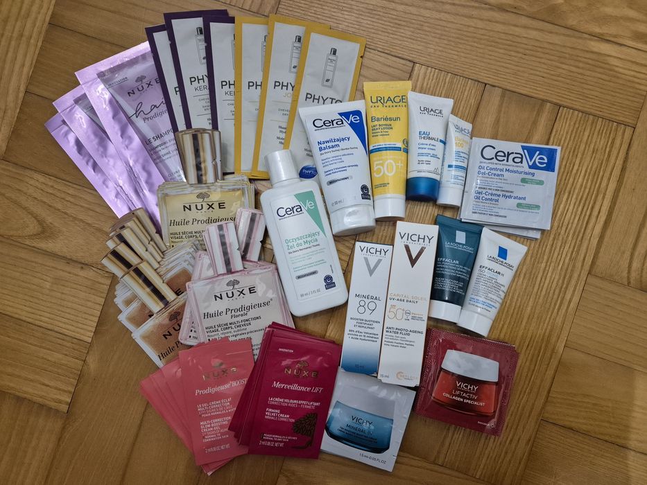 Vichy krem uriage nuxe phyto cerave