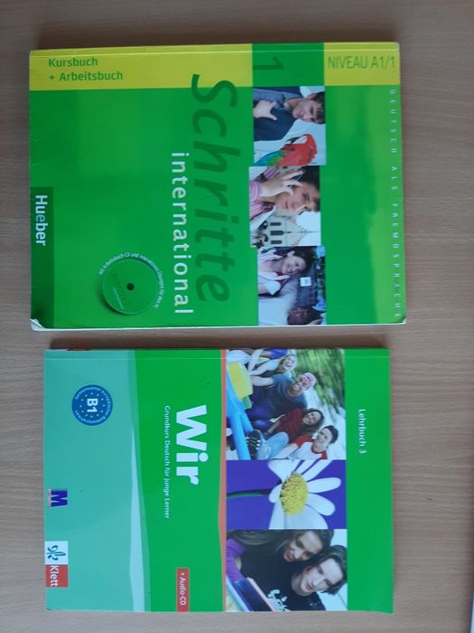 Підручники з німецької мови. Різний рівень