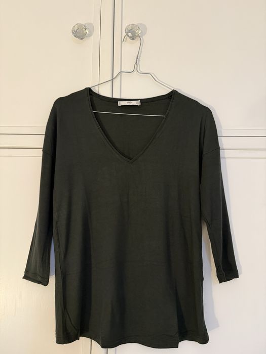 Camisola verde Mango