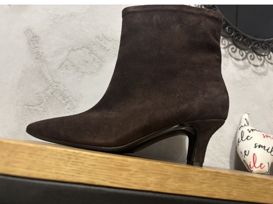 Saway wiosenne botki skóra naturalna 37