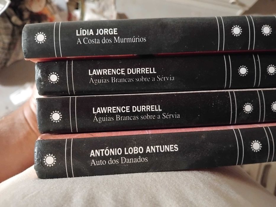 conjunto de vários livros/vários autores