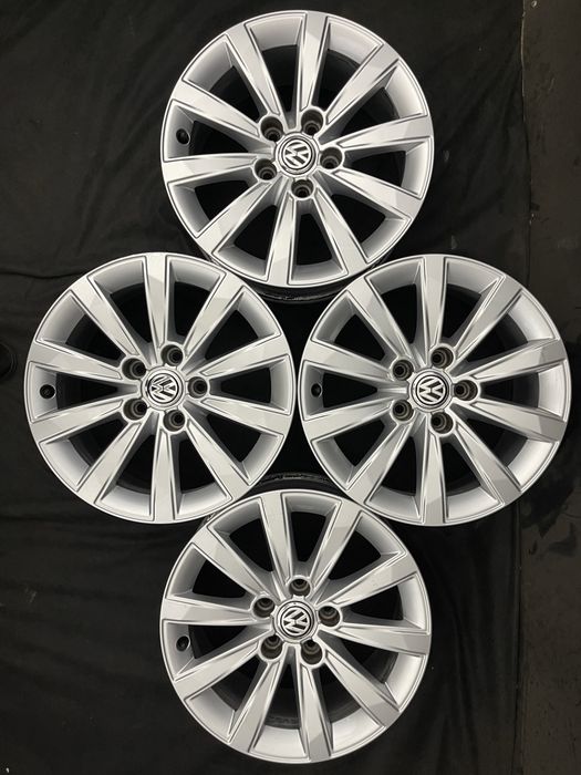 Диски R16 5x112 Et40 7J. Volkswagen Passat B8 B7 B6 Jetta Golf Touran Caddy Tiguan CC Audi A3 A4 Skoda Kodiaq Karoq Octavia A8 A7 A5 Superb