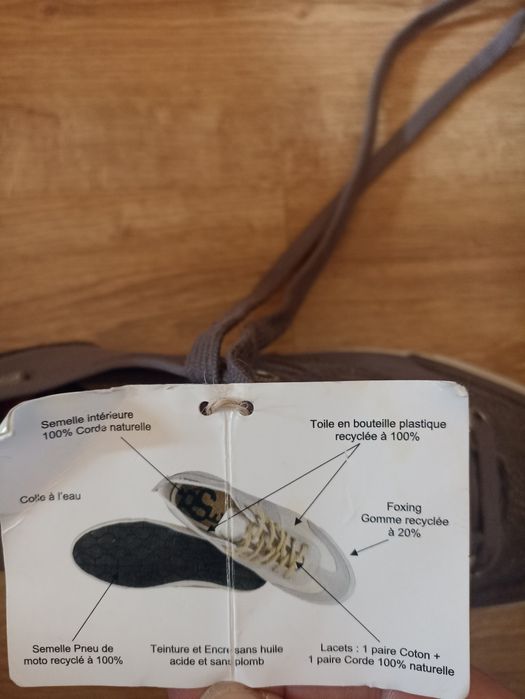 Trampki nowe szare r. 40