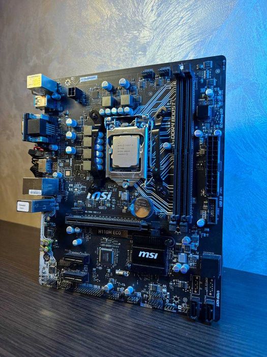 MSI H110M ECO | Материнська плата LGA1151 | DDR4 | Робоча