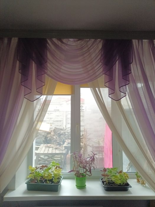 Штори з тюллю для вікон