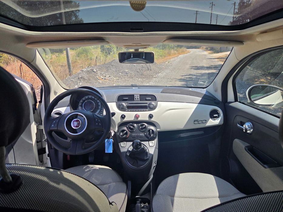 Fiat 500 1.3 JTD Multijet Lounge com Teto panorâmico