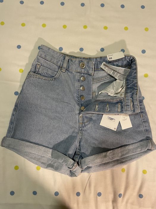 Calções de ganga, Zara