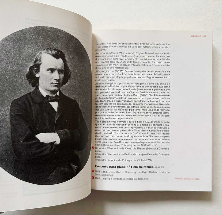 Roland de Candé, As Obras-primas da Música, volumes 1 e 2, 1ª edição.