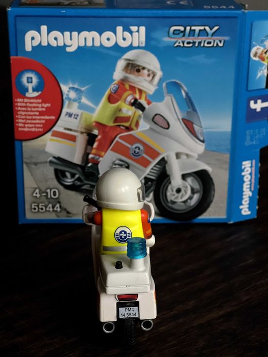PLAYMOBIL 5544 :  City Action Motorcycle