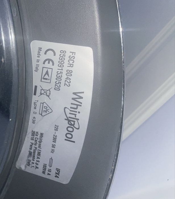 Vendo Máquina Whirlpool usada