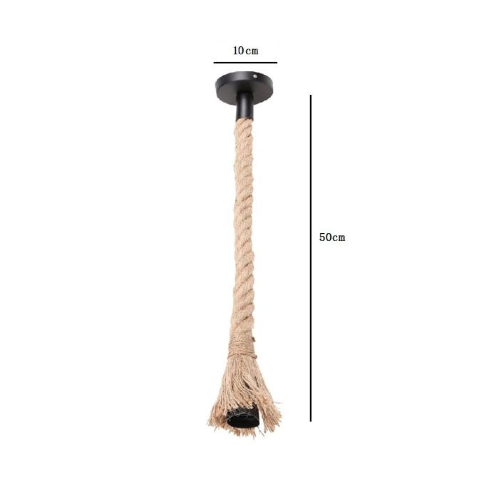 Канатний світильник із канату Канатный светильник Дріт у канаті