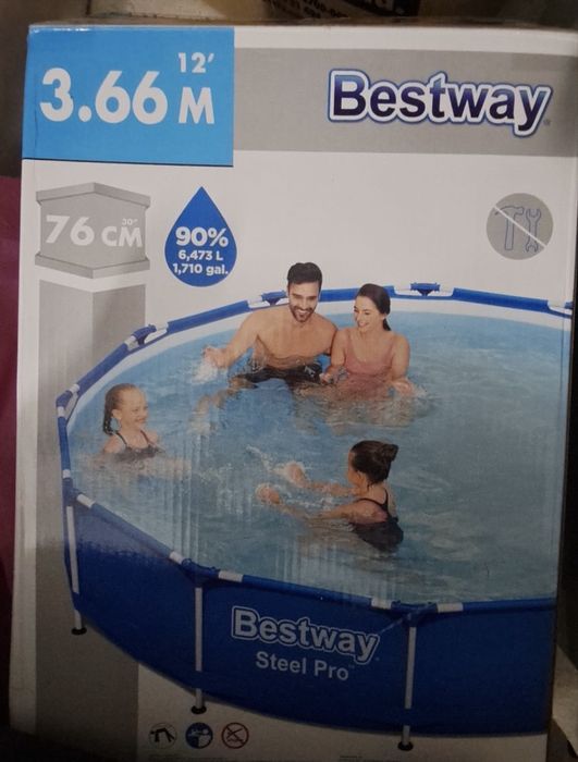 Piscina Bestway Steel Pro- 3.66M