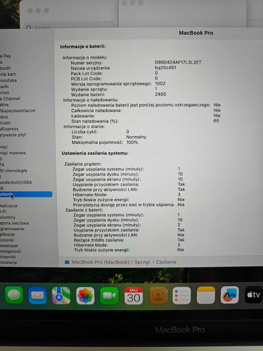 Apple MacBook Pro 13 A2338 M1 16GB 512GB Space Gray Nowy