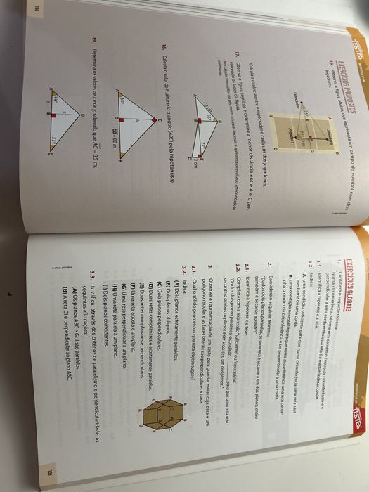 Preparo para testes- matemática 9° ano