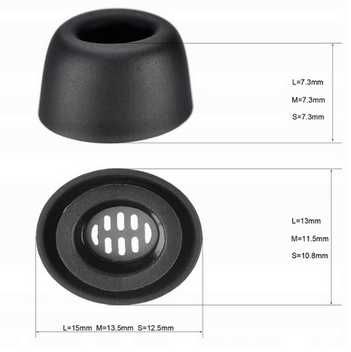 Zestaw zamiennych gumek gumka dousznych do Huawei Freebuds Pro S M L