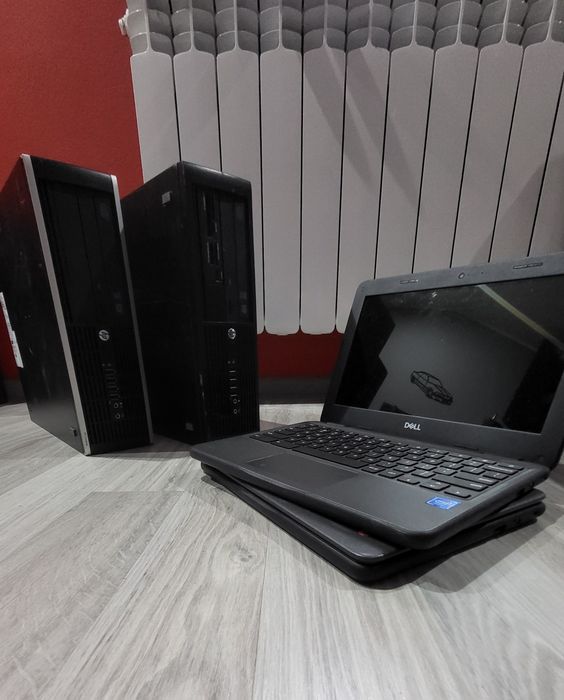 Zestaw komputerów hp compaq 8200 elite 4300 pro chromebook