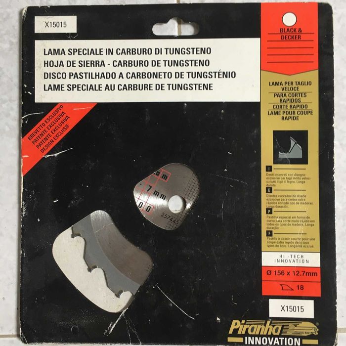 Serras, discos de corte