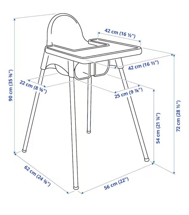 Дитяче крісло ikea з столиком