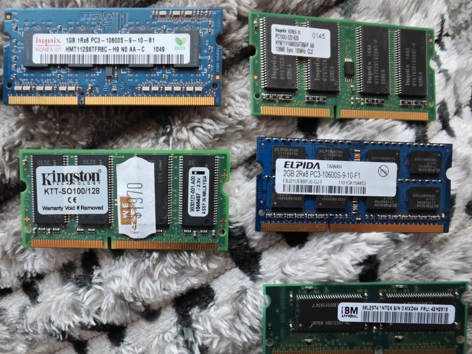 Pamięć RAM Do Laptopa i Pc