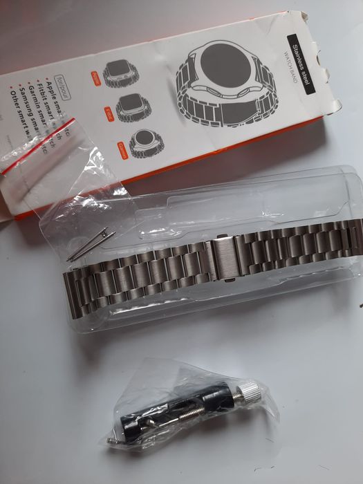 Bransoleta Stainless Steel pasek 20 mm