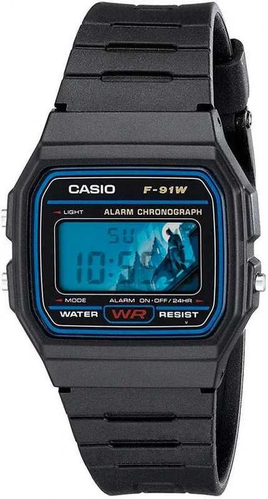 Casio F91W Modificado – Edição Batman, Novo