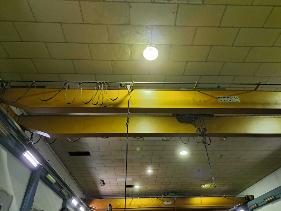 Ponte rolante de 8 ton STAHL 15 metros #GEUMACH2