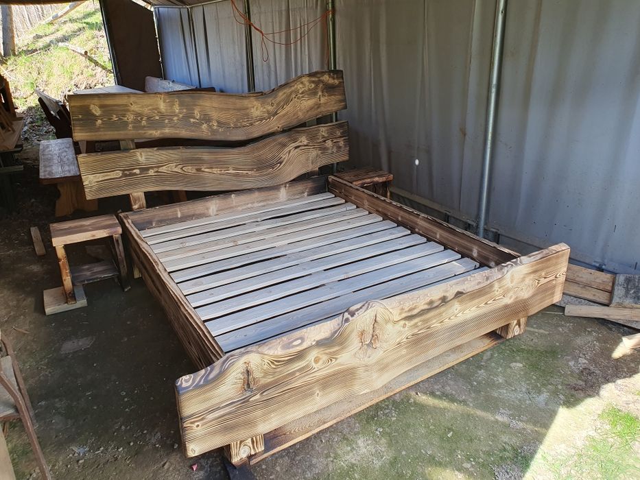 Łóżko drewniane solidne producent dostawa