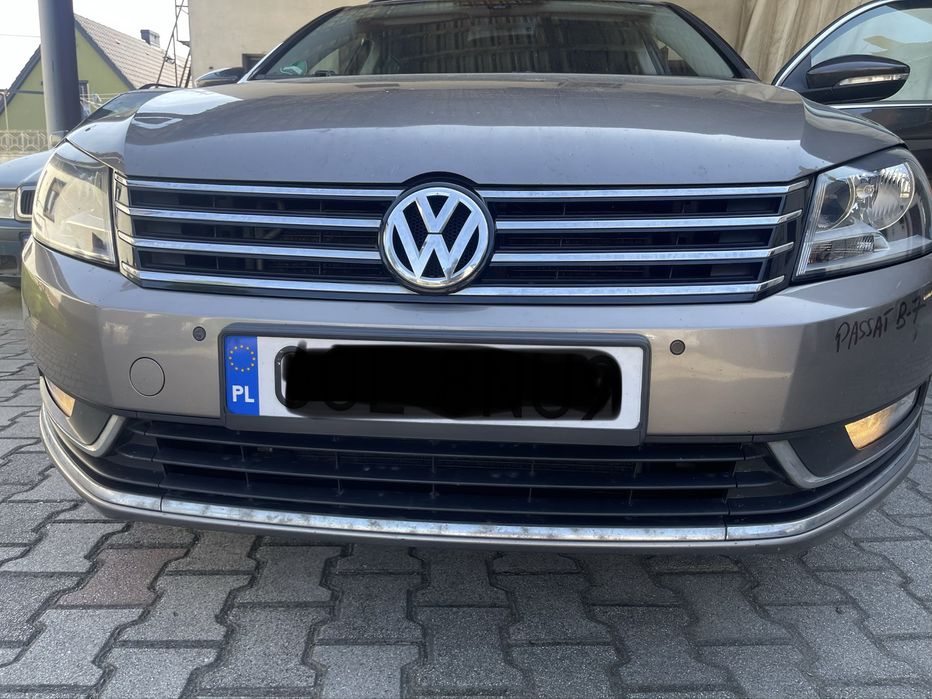 Passat B7 halogeny zderzaka