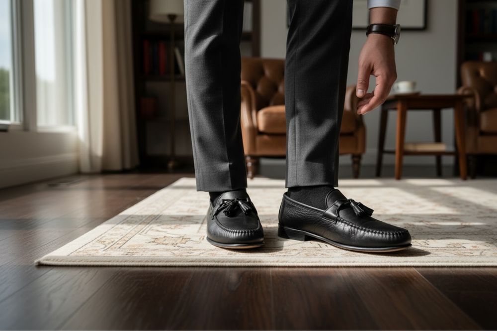 Mokasyny skorzane meskie Allen Edmonds rozmiar 43