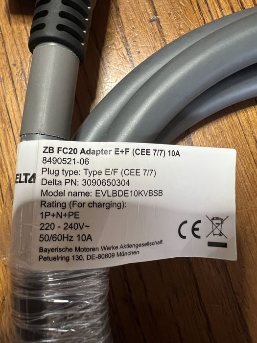 Cablagem para Carro Eletrico|Cabos Carregamento Automovel  BMW