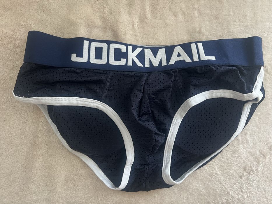 Nowe slipy Jockmail rozm XL z wyjmowanymi wkladkami push-up