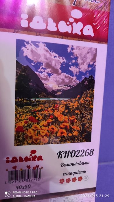 Картина по номерах 'Величні Альпи'