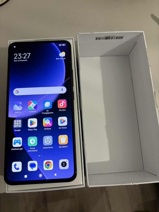 Xiaomi Redmi note 13T pro black. Nowy 1700zł